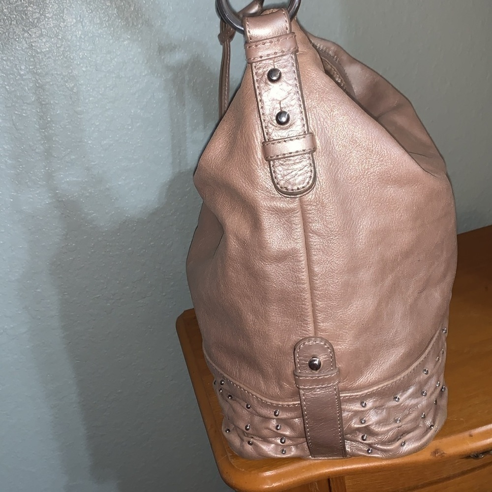 Bagley Marika, champagne, iridescent shoulder bag - Picture 4 of 11